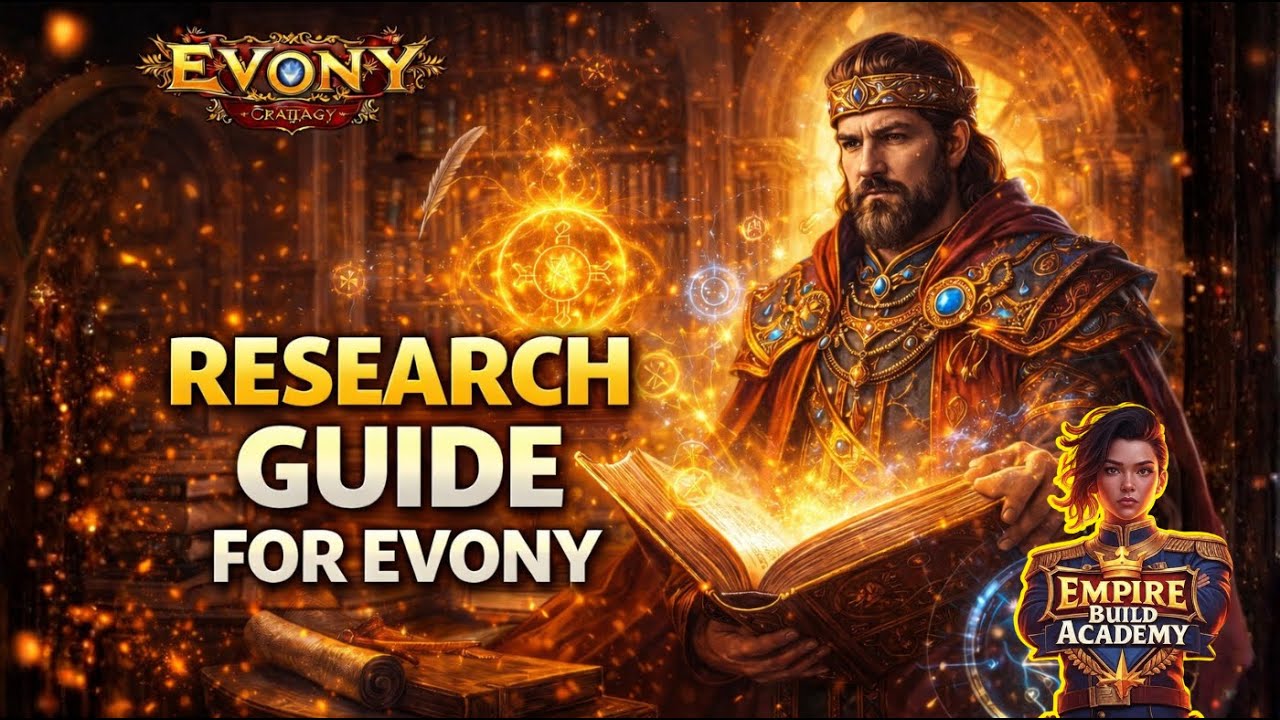 👉 Evony Research Guide for Beginners (Do THIS First!)