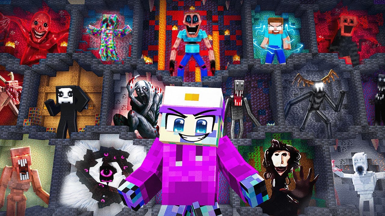Я поймал в ловушку всех ужасных мобов в Minecraft&hellip;