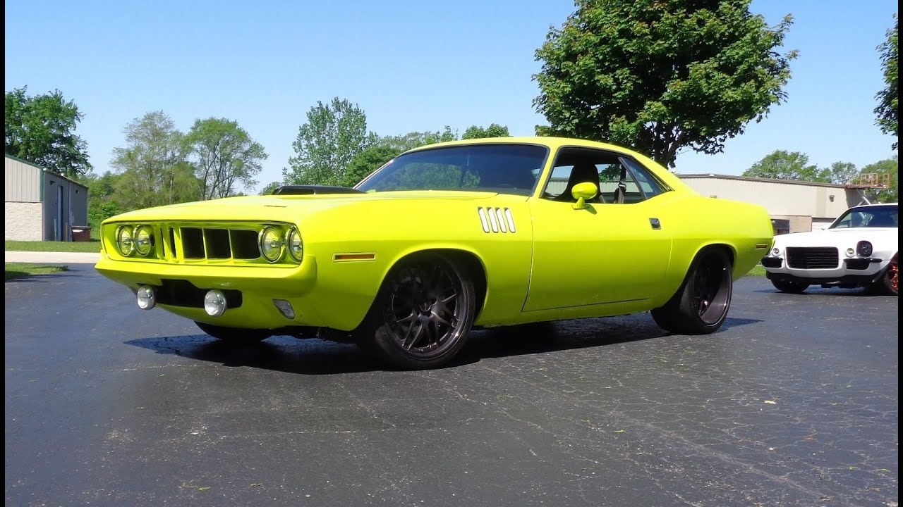 1971 Plymouth Cuda Restomod 6.4 Liter Hemi Engine 650+ HP & Ride on My Car Story with Lou Costabile