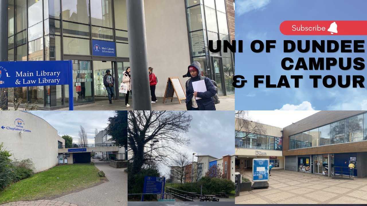 5 mins University of Dundee Campus/Flat tour #scotland #dundee #highereducation #university