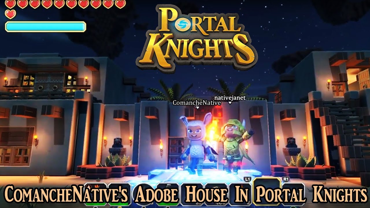 ComancheNative's Adobe House In Portal Knights