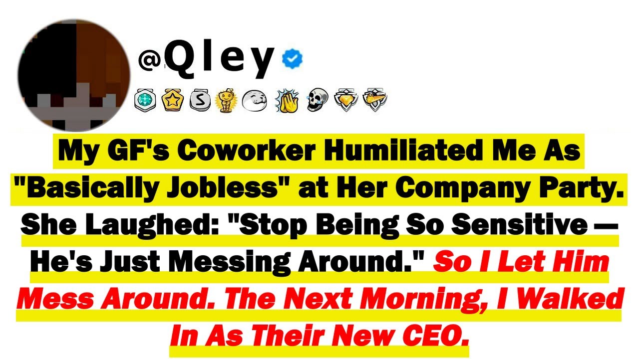 My GF's Coworker Humiliated Me As "Basically Jobless" at Her Company Party. She Laughed: "Stop Being