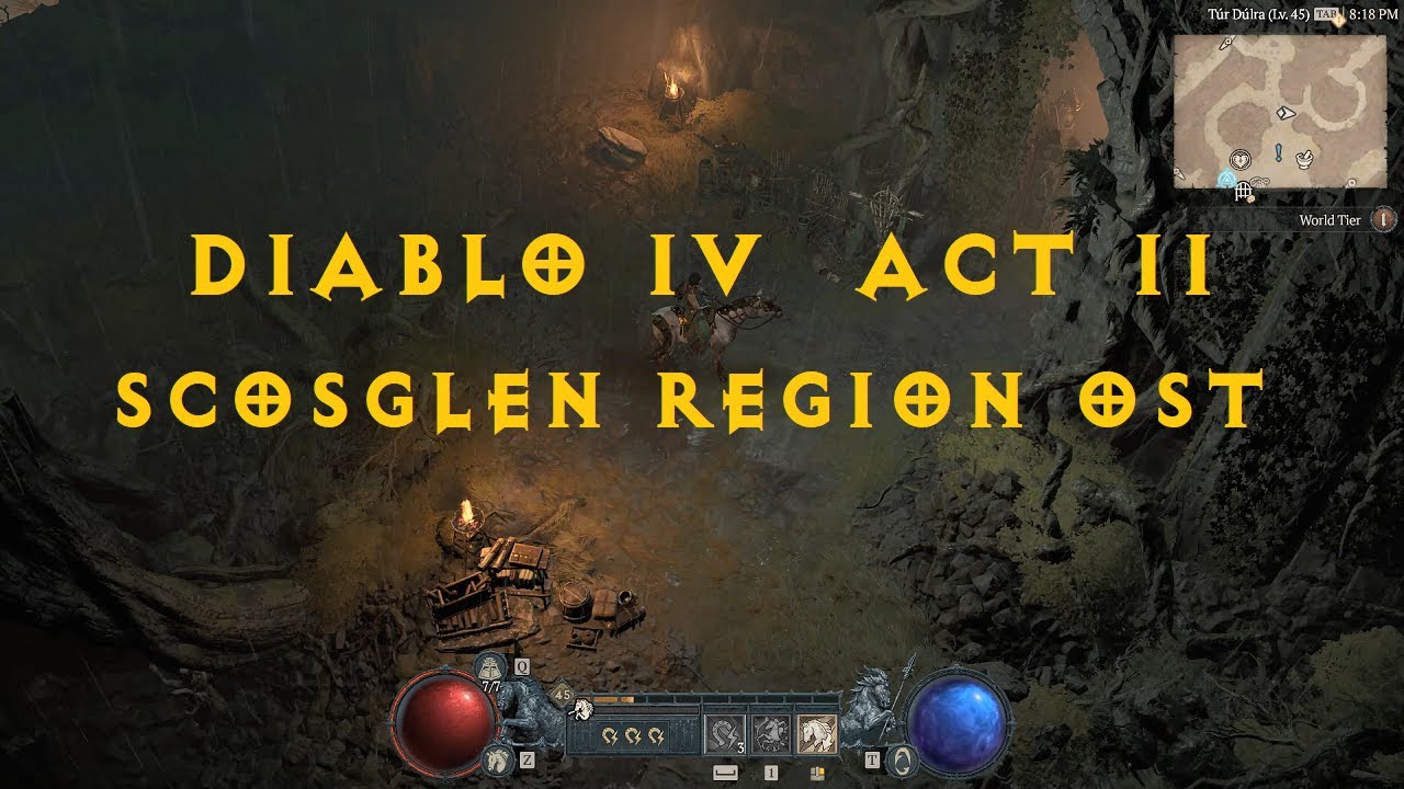 Diablo 4 Scosglen Music Soundtrack (Best of Act 2)