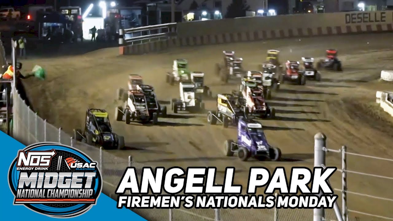 HIGHLIGHTS: USAC NOS Energy Drink National Midgets | Angell Park Speedway | September 4, 2023