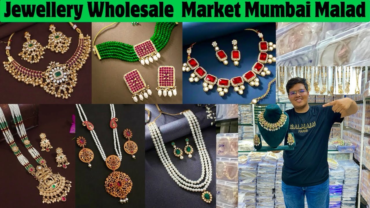 Artificial Jewellery Wholesale Market Mumbai Brass Jewellery Heritage Jewellery Wholesalers Malad 