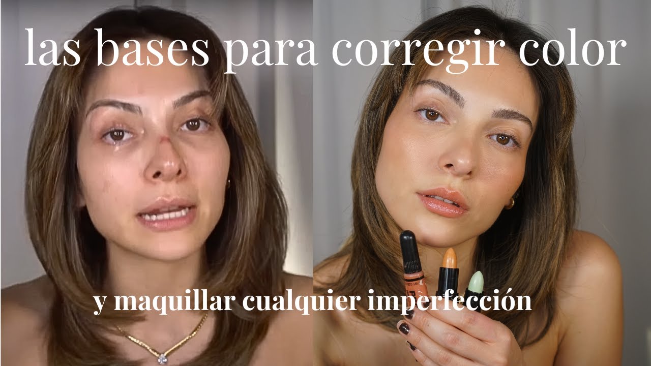 Correcci&oacute;n de color para principiantes y tapar cualquier imperfecci&oacute;n, tatuaje etc. | Anna Sarelly