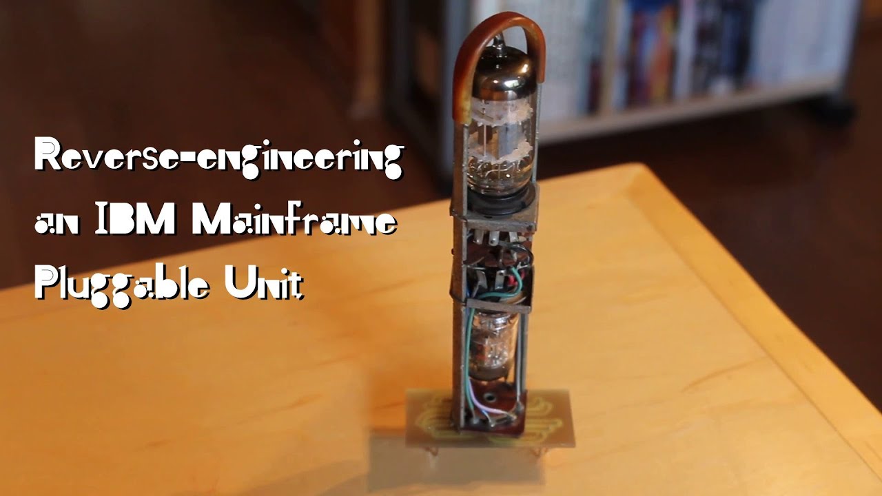 Reverse-engineering an IBM Mainframe Vacuum Tube Pluggable Module