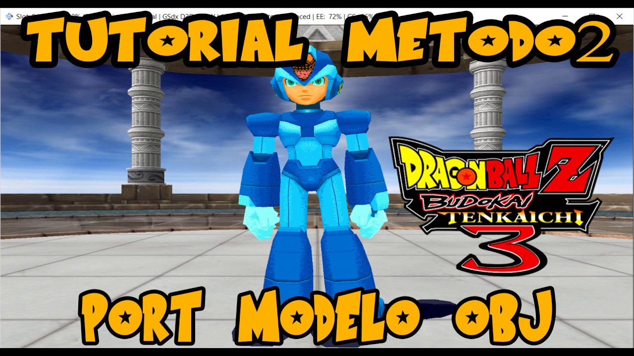 Tutorial Metodo 2 Portear Partes de Modelo OBJ a Modelo UNK Tenkaichi 3 BT3 PS2
