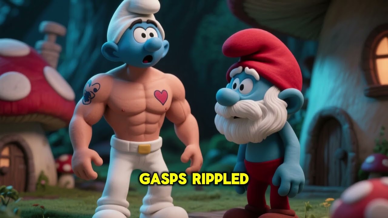 Papa smurf forgot the spell(story) ---  Kids laugh and learn videos