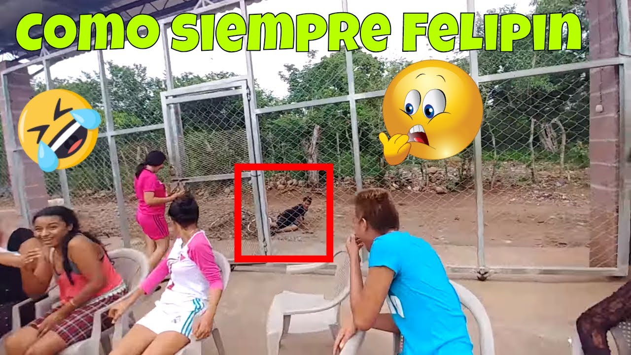 No te pierdas este juego te hará morir de risa😄 Otra vez cayó Felipin😂 El juego de la campana. P 1