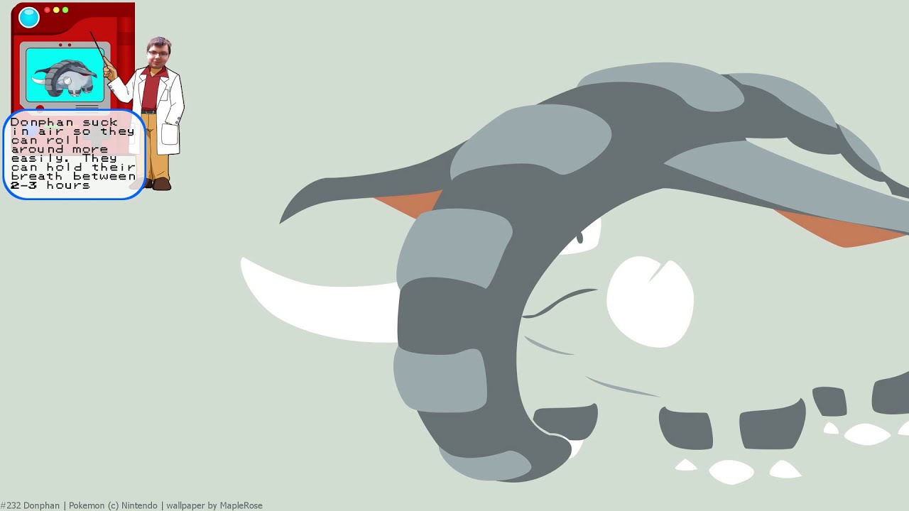 Pocket Monster Manual #232 - Donphan