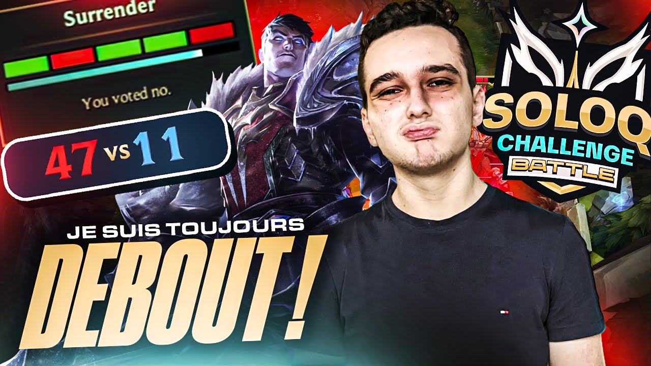 99% des gens auraient FF cette game - SoloQ Challenge #17