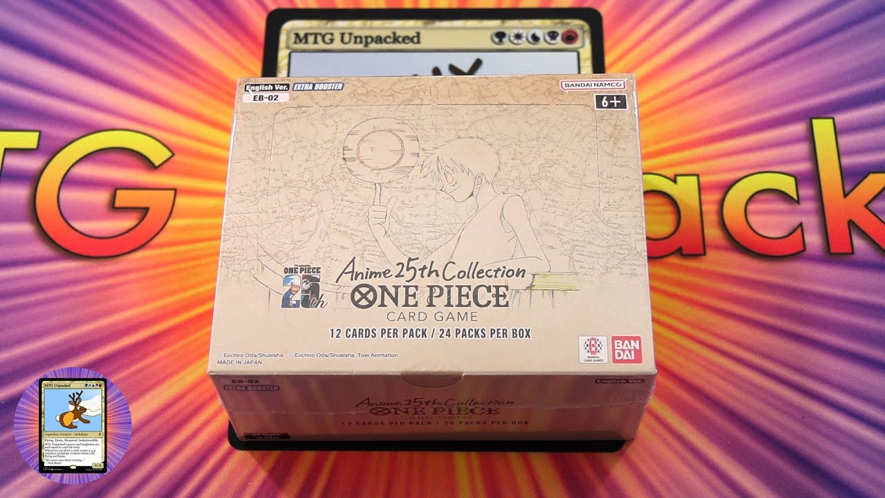 One Piece Anime 25th Anniversary Collection Booster Box - INSANE PULLS!