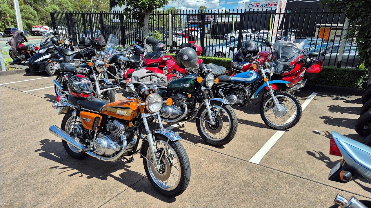 Yamaha  TX 750's at Motorcycles R US