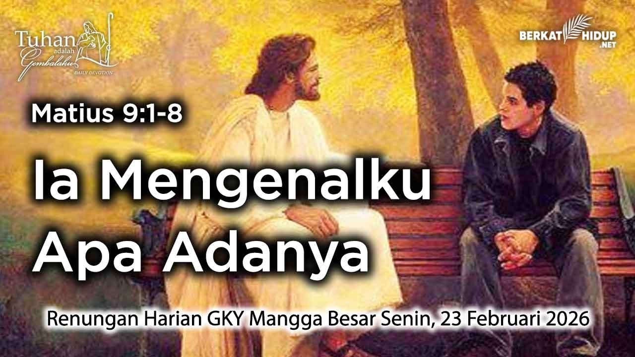 Tuhan Adalah Gembalaku #1931 - Orang lumpuh disembuhkan