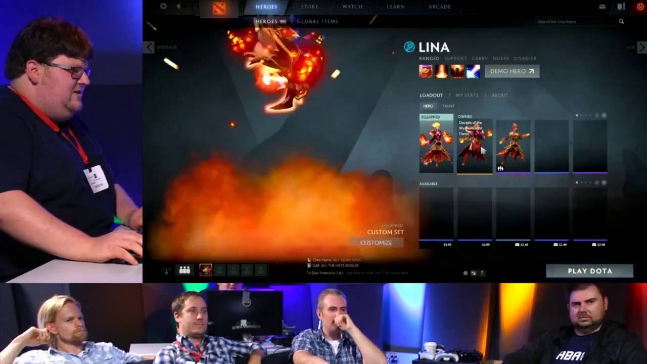 Drew Scanlon and Dota 2