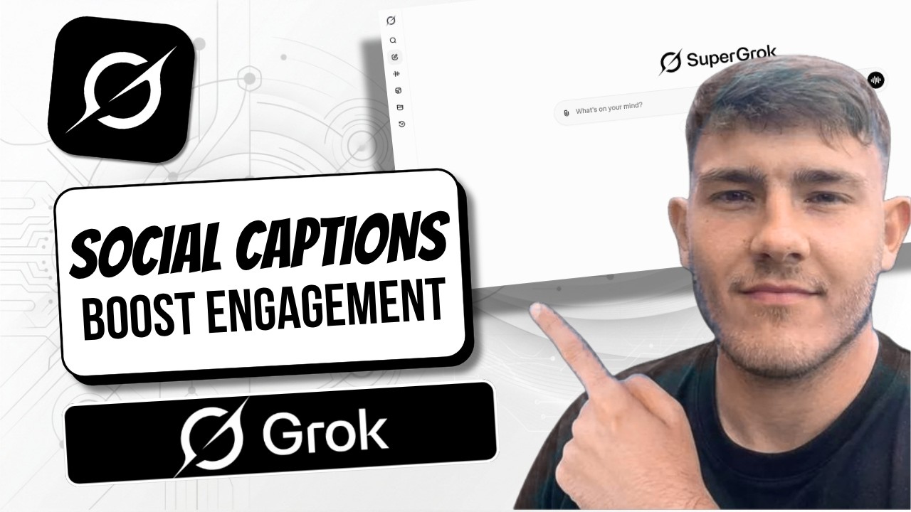 How To Create Social Media Captions With Grok AI [Quick Tutorial 2026]
