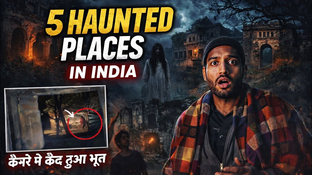 I Visited 5 Haunted Places || Part 2 || कैमरे में क़ैद हुआ भूत ☠️ 