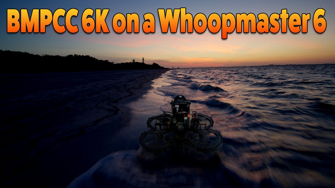 The naked BMPCC 6k on a Whoopmaster 6