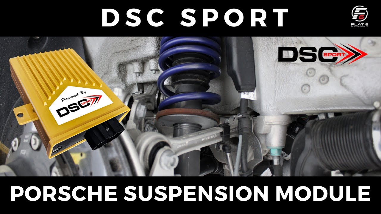 DSC Sport Suspension Module for Porsche (Install & Product Showcase)