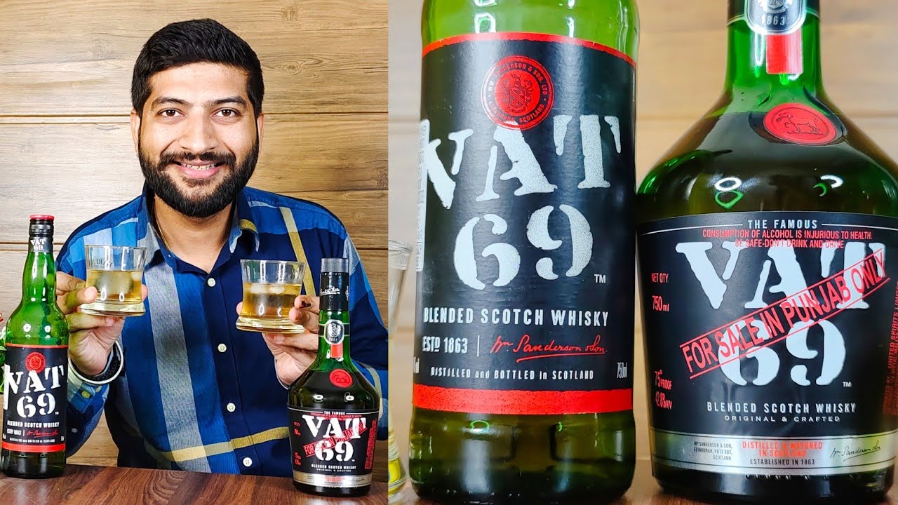 कौन से Peg में Dum है - VAT69 International Quality VS Indian Quality.