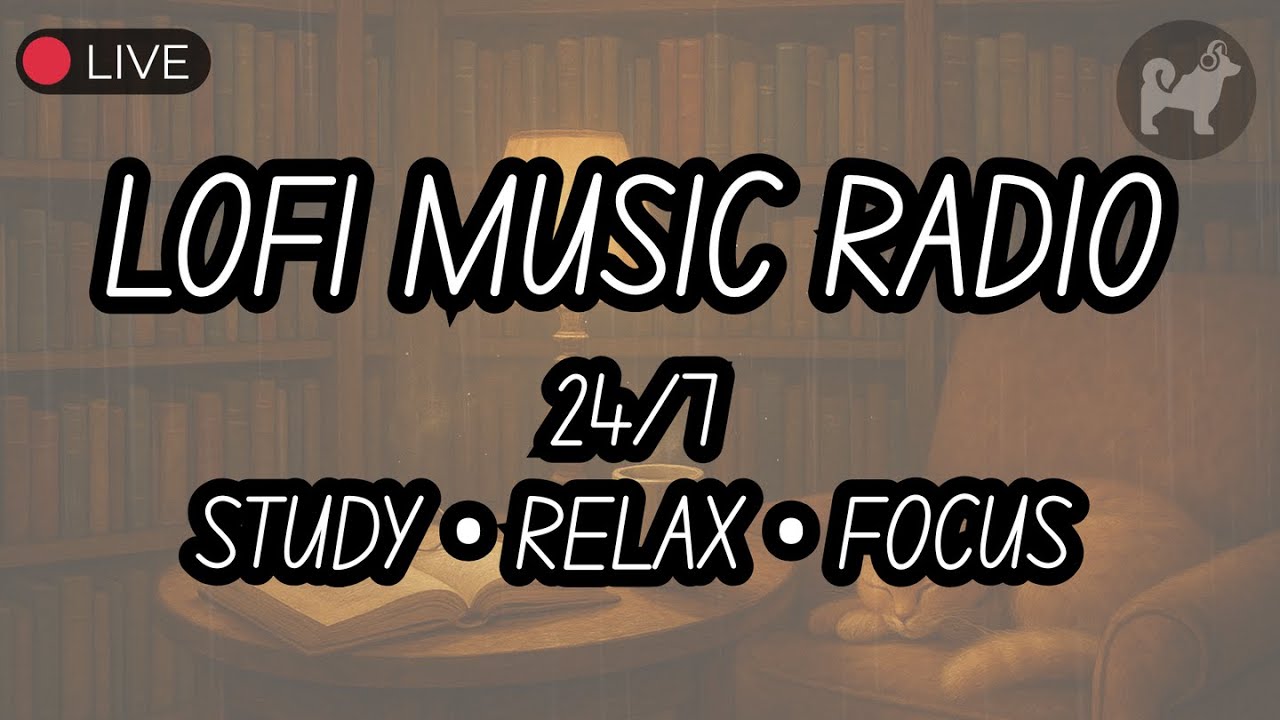 24/7 ☕ Lofi Beats Radio · Chill, Study & Relax (Corgi Records)