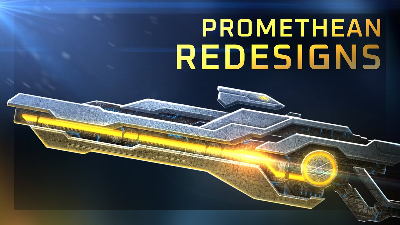 Redesigning PROMETHEAN Weapons | Making their Weapons fit Bungie's Art Style