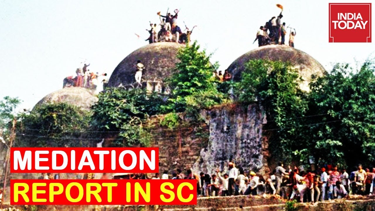 Ram Mandir Mediation Case In SC : 3 Member Panel Report To Be Submitted In SC