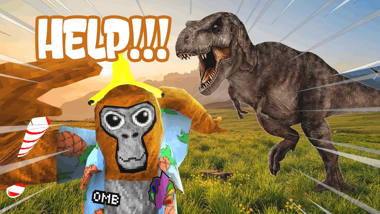 TIME TRAVEL in GORILLA TAG!!! #funny #gorillatag