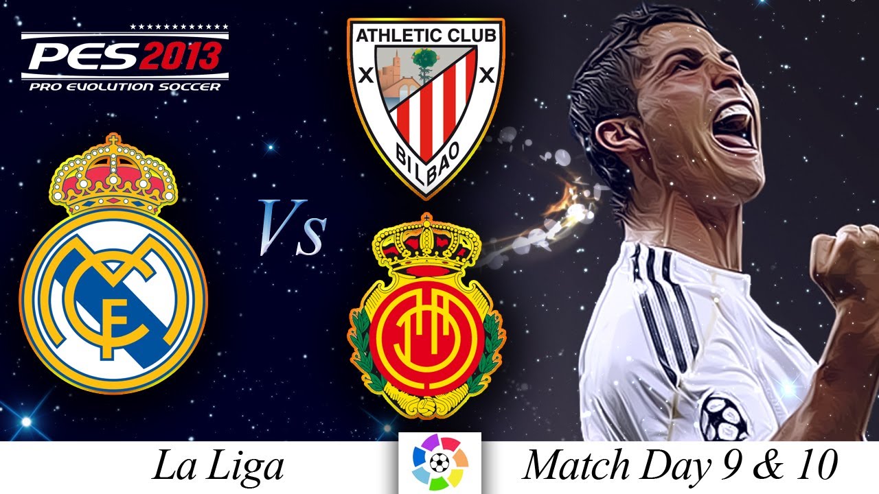 [TTB] PES 2013 ML Series - Real Madrid Vs Athletic Club | Mallorca Vs Real Madrid Highlights