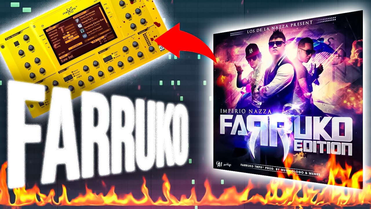 Como Hacer Type Beat Farruko Old School 🔥 Tutorial Fl Studio estilo Musicologo y Menes