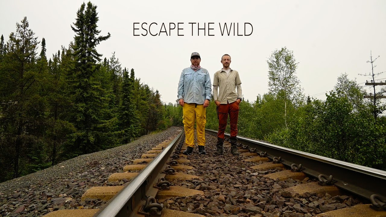 ESCAPE THE WILD! Ep1 - 9 Days in the Canadian Wilderness - Forest Fires - Fishing for Food - BUGS!