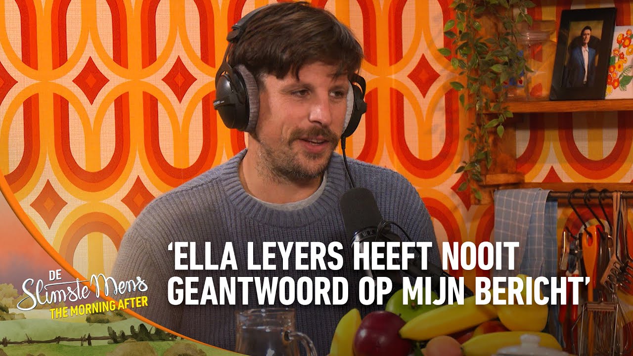 Robin Pront in De Slimste Mens: The Morning After