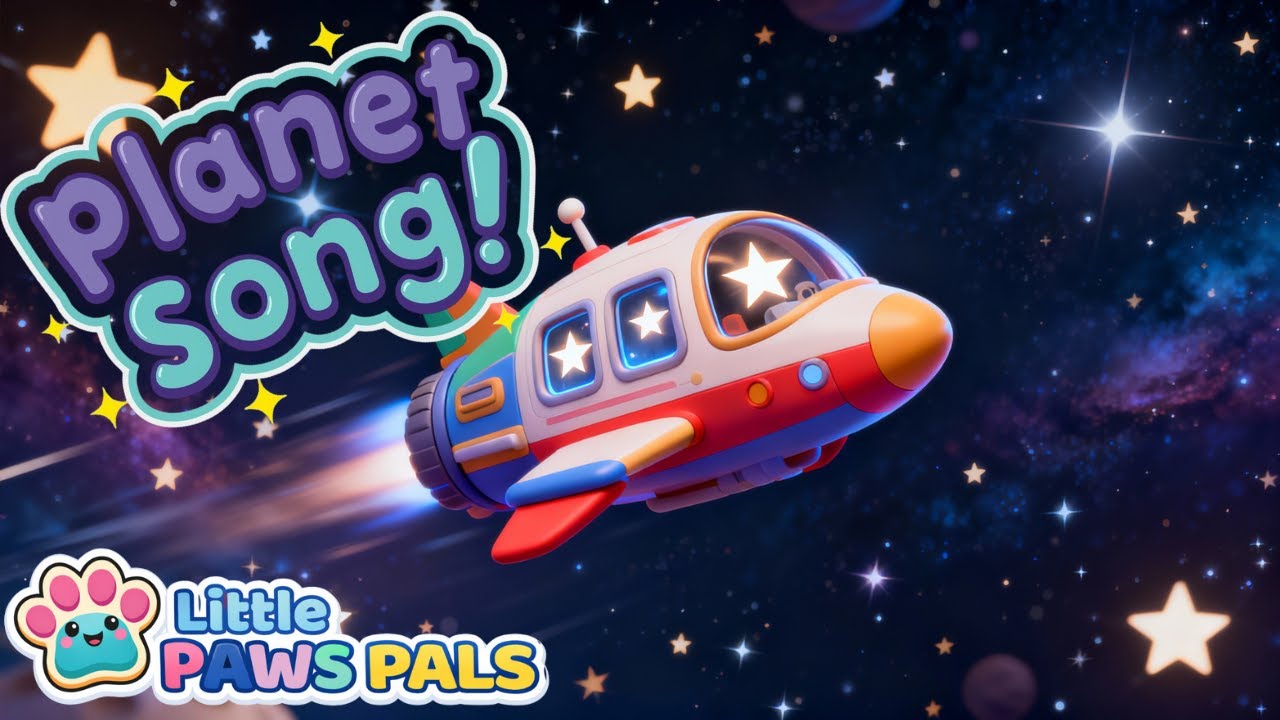 Solar System Song for Kids | Planets Nursery Rhyme with Fun Facts