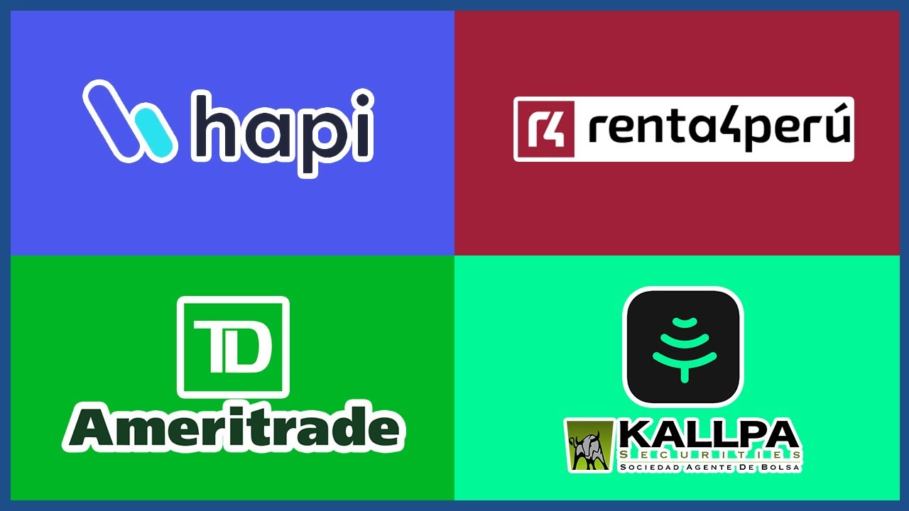 ☝ MEJORES BROKERS para INVERTIR en LATAM y PERU | 🔥MEGACOMPARATIVA: TDA, HAPI, TRII, RENTA4