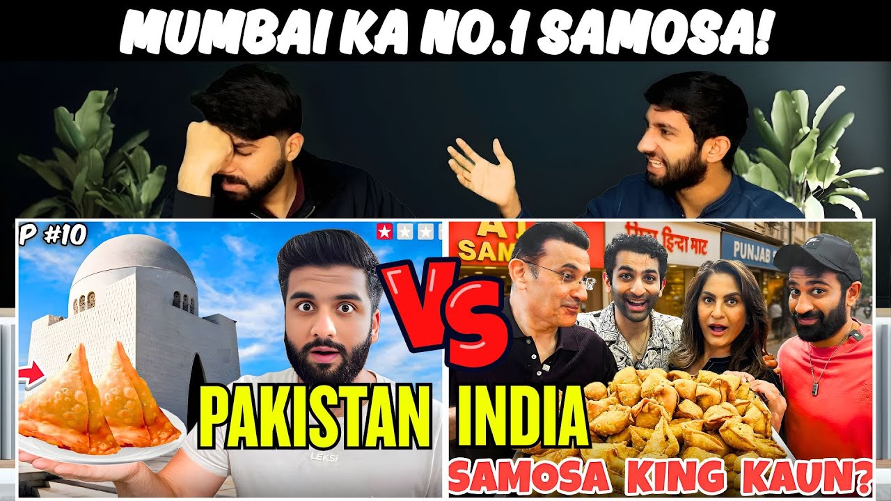 Reaction On Mumbai Ka No 1 Samosa vs Karachi Ka No 1 Samosa | सच्चाई Pakistani Reaction 🔥