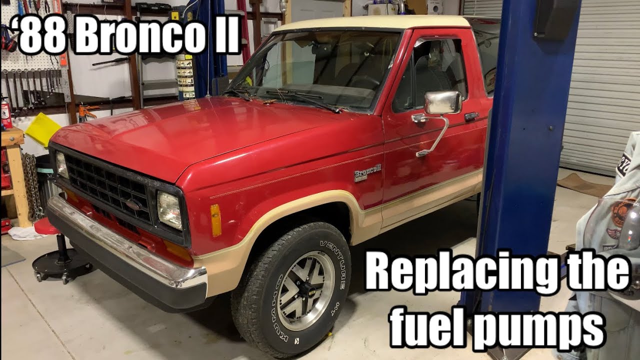 Замена топливных насосов — Ford Bronco II 1988 года