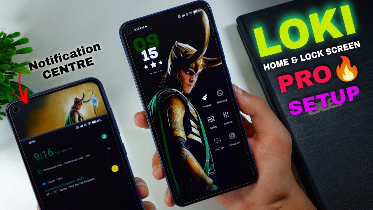 Loki The God Of Mischief 🔥😍 Home & Lock Screen Full Setup For XIAOMI/REDMI/POCO Device's | NixAndrow