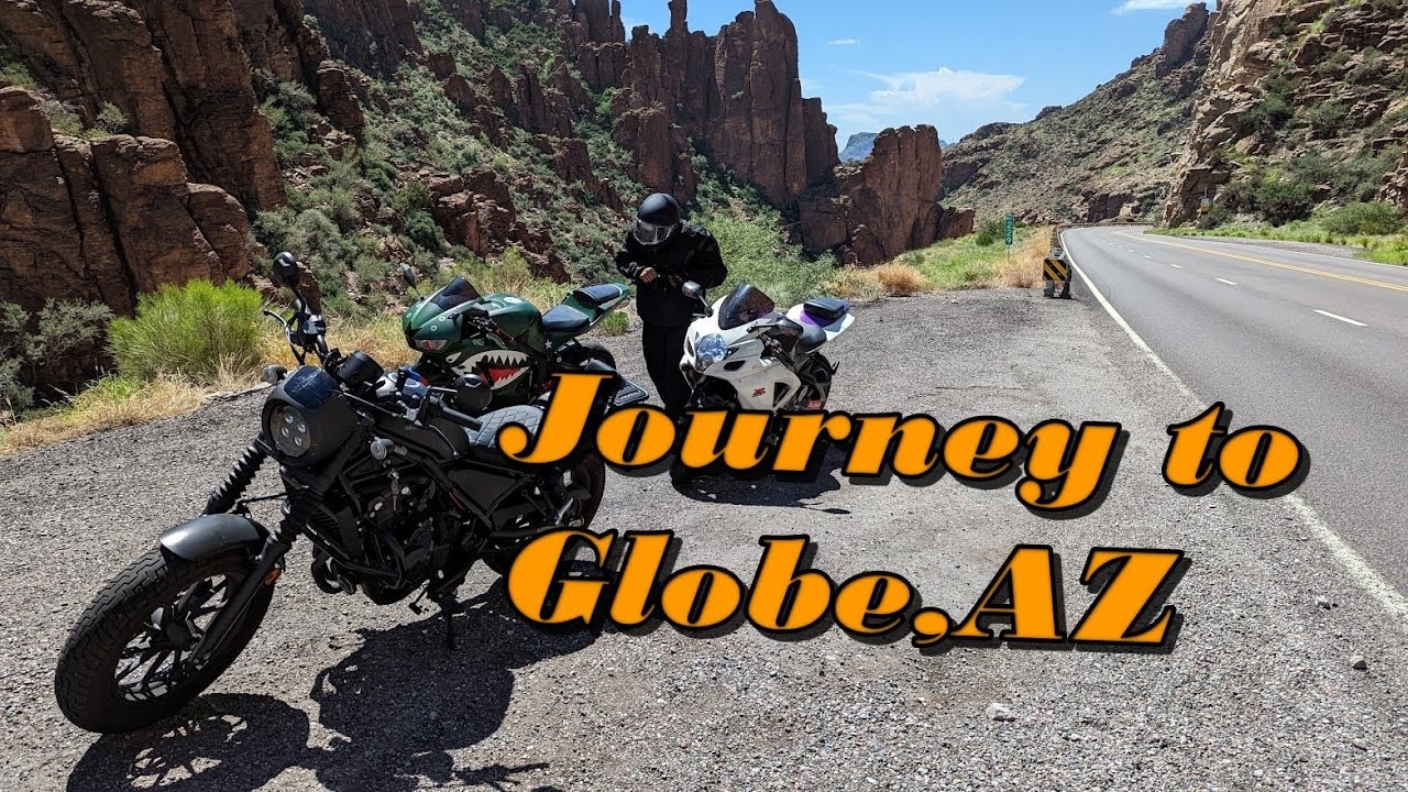 Ride to Globe | Rebel 500 | CBR600 | GXR 600