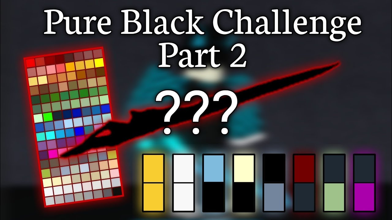 Really Black on Really Black Challenge #2 | Ro Ghoul [ALPHA] | Roblox