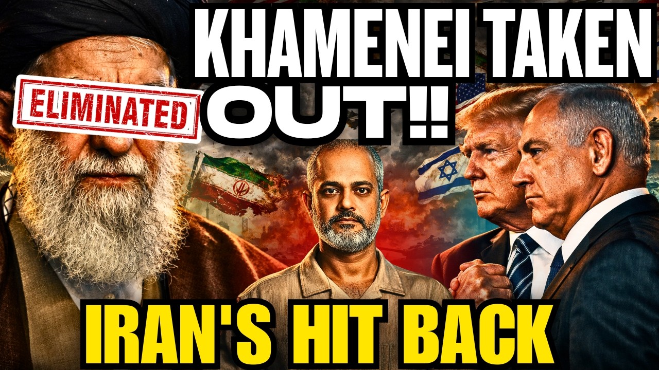 Khamenei Gone, What next in Iran? Day 2 in the Middle east Conflict, Trump's Plan I Aadi