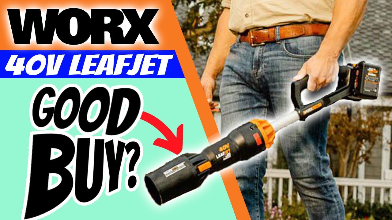 [Unbelievable Lightness]  Worx Nitro 40v Leafjet Blower - Review