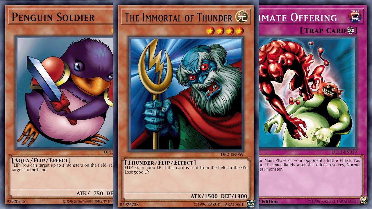 Yu Gi Oh! Power Of Chaos JOEY THE PASSION THE IMMORTAL OF THUNDER DECK