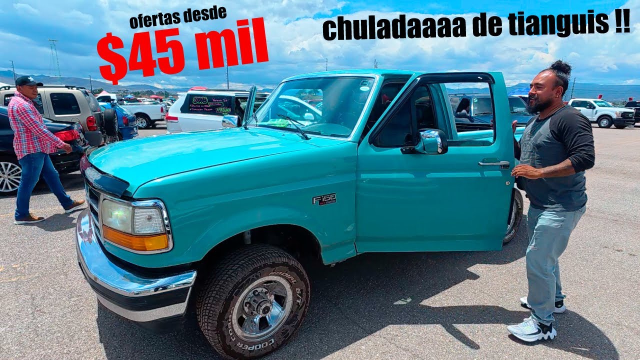 OFERTAS de autos desde $45 mil pesos, chulada de Tianguis en Tulancingo Hidalgo !!
