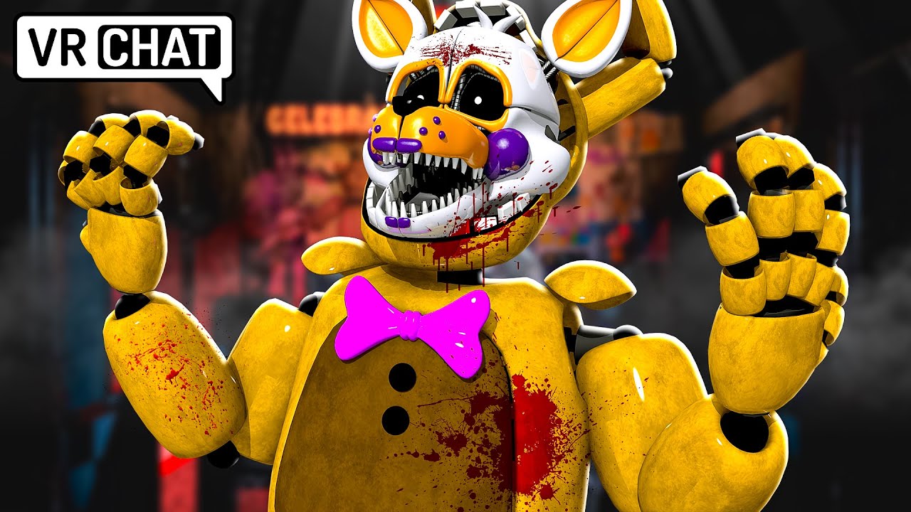 Lolbit is TRAPPED in SPRINGLOCK SUIT in VRCHAT