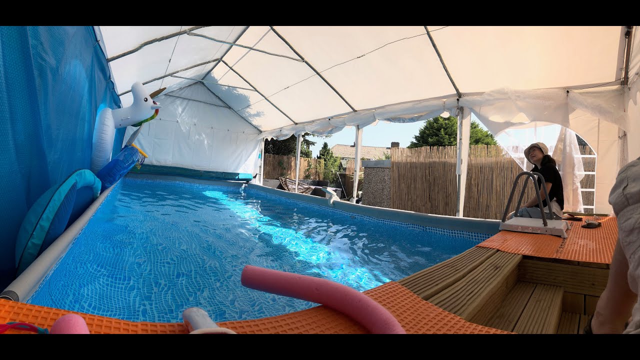4 Month Update - Intex 24x12ft Pool