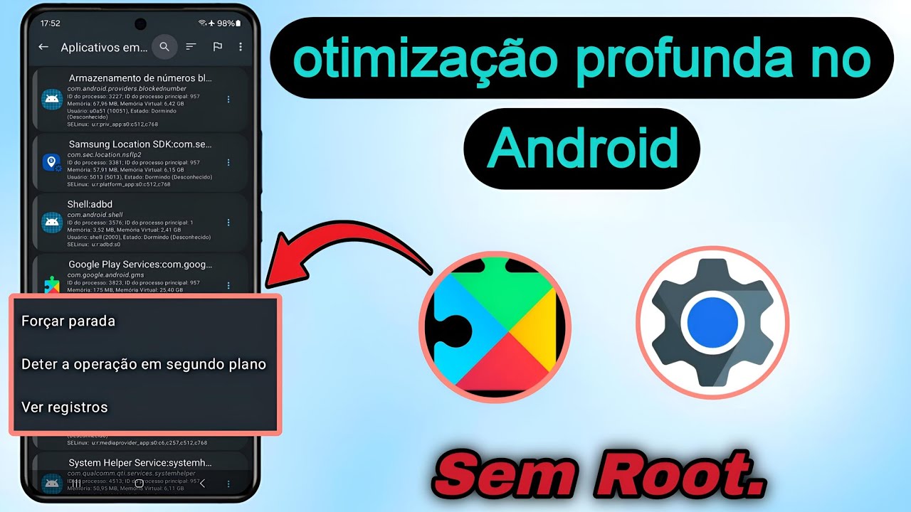 😮 Consegui! Uma OTIMIZAÇÃO - EXTREMA no Android 🚀,SEM ROOT.