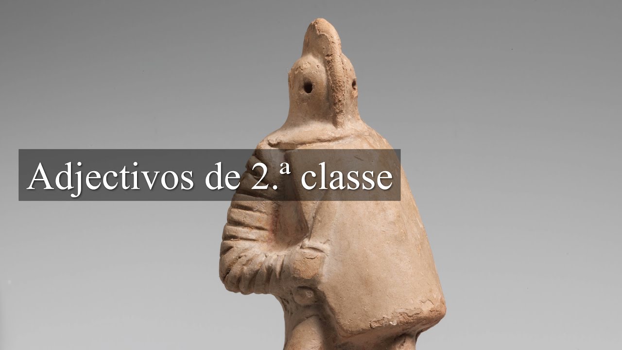 Latim: os adjectivos de segunda classe - tema em 