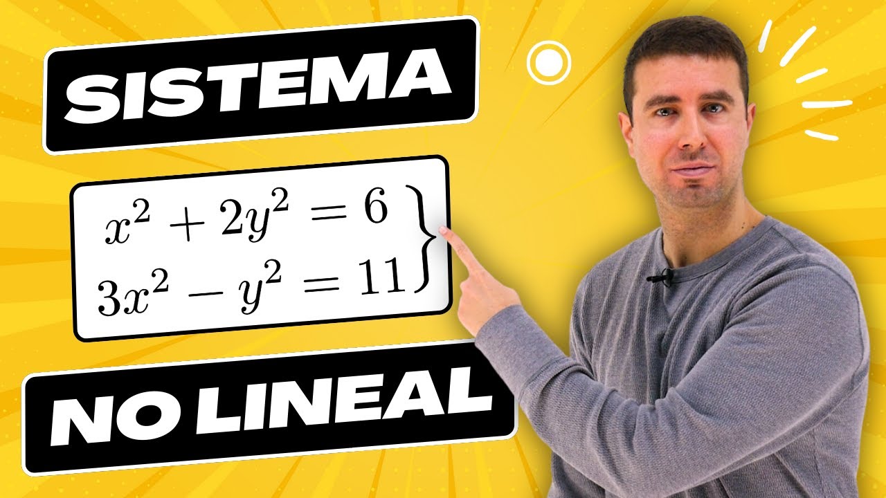 ⭐️ Aprende a Resolver Sistemas de Ecuaciones No Lineales de Segundo Grado