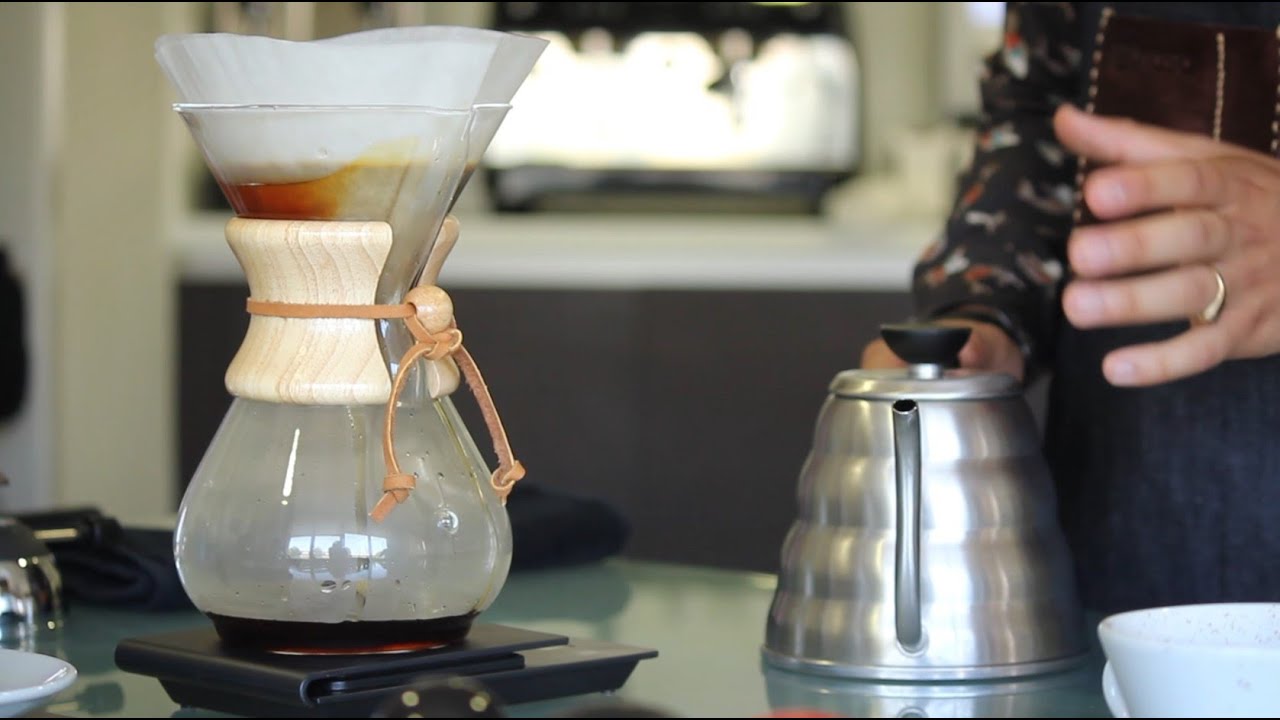 Tutorial Barista - Cómo preparar café de filtro con Chemex